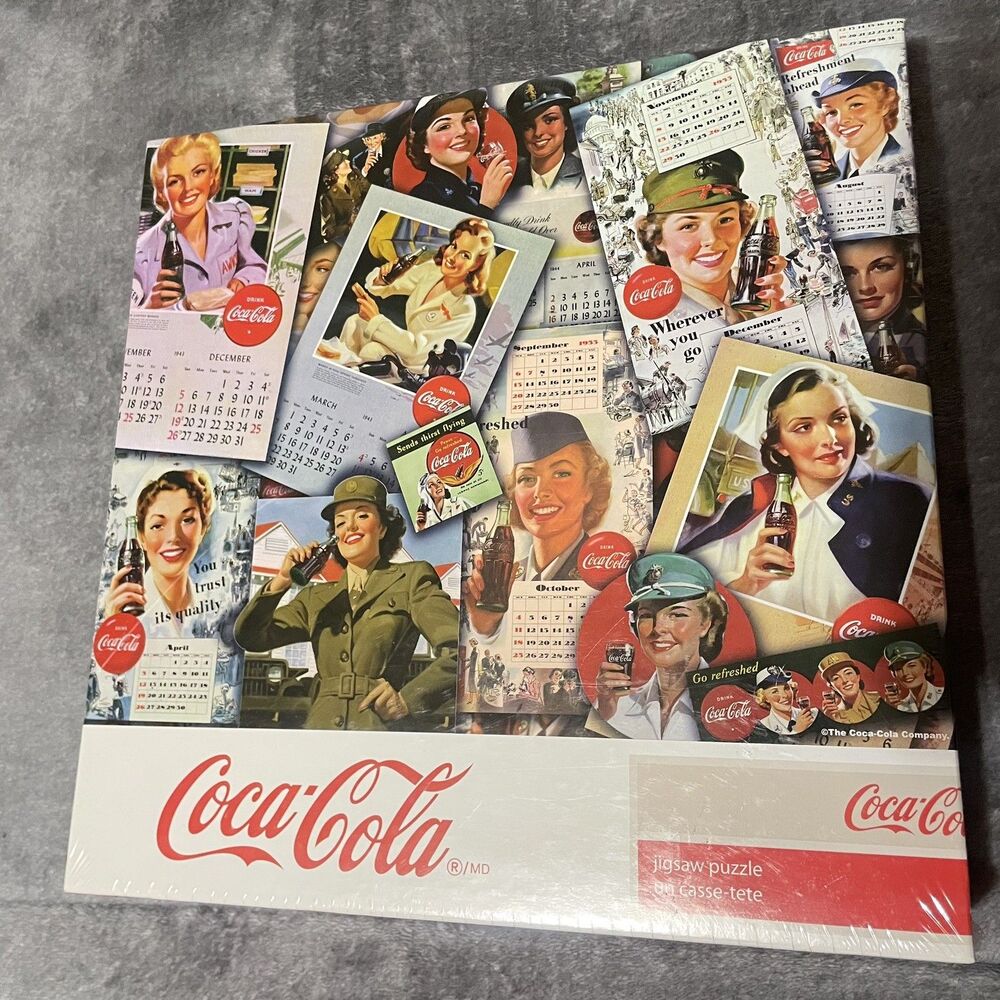 Coca-Cola Dates To Remember 1000‎ Piece Jigsaw Puzzle Dated Dec 18 2007